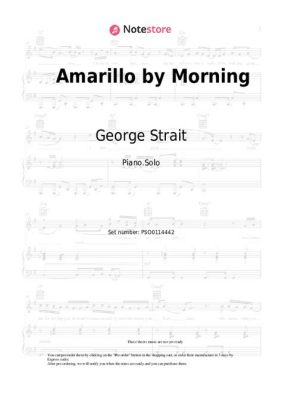  Amarillo By Morning - Un himno de amor y nostalgia que se apodera del alma con su ritmo melancólico